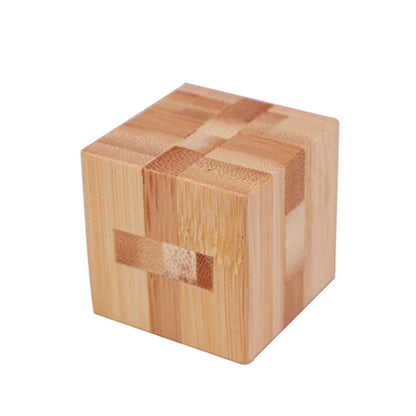 IQ Brain Teaser Kong Ming Lock Lu Ban Lock 3D Puzzle Kids Toys Baby Game Puzzle Toys Interlocking Educational Toys For Children