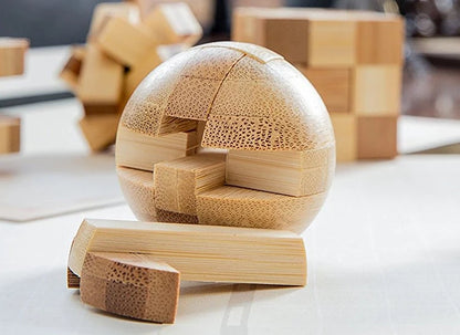 IQ Brain Teaser Kong Ming Lock Lu Ban Lock 3D Puzzle Kids Toys Baby Game Puzzle Toys Interlocking Educational Toys For Children