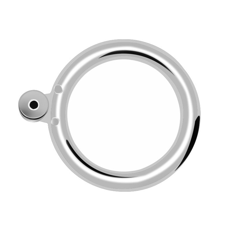 Sissy Mini Flat Metal Chastity Cage Stainless Steel Cock Ring Slave Bondage Penis Lock Husband Loyalty Couple Sex Game Adult Toy