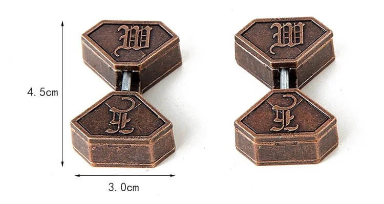 Creative Classic IQ Metal Brain Teaser Magic Baffling Puzzles Game Toys for Children Adults Funny Kids Gifts