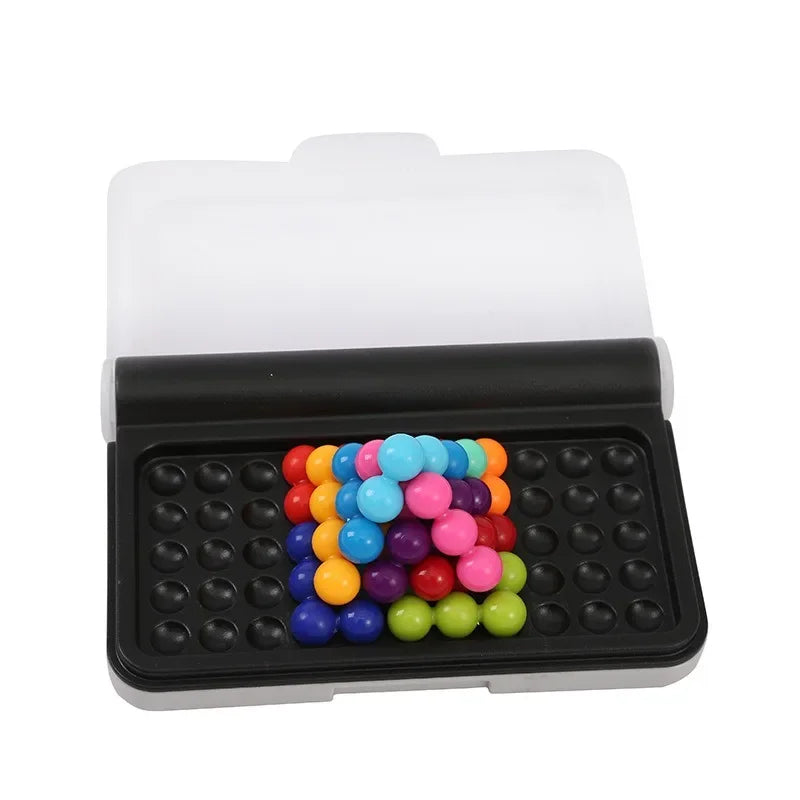 Smart Colour Building Game Smart Board IQ Puzzler Brain Teaser  Stacking  2 Player Parent Child  For Kids