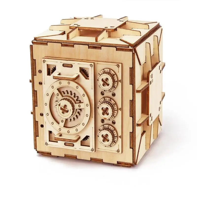 DIY 3D Wooden Puzzle - Set of Mechanical Puzzles Spiral Marble Run Toy for Adult and Teen Builders