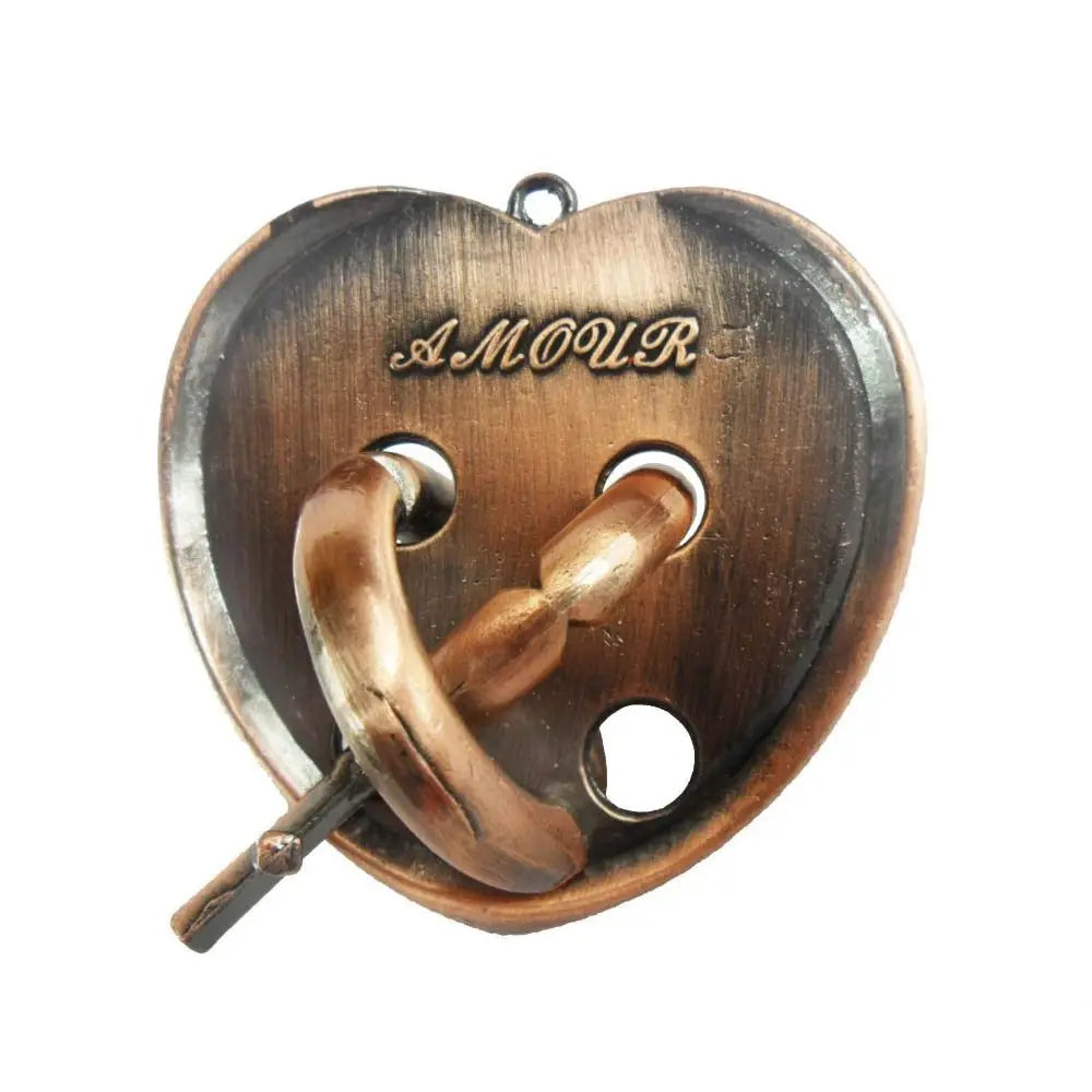 Classic IQ Metal Brain teaser Magic Baffling Puzzle Brainstring Jigsaw Game Unlocking Unlooping Novel Toy for Adult