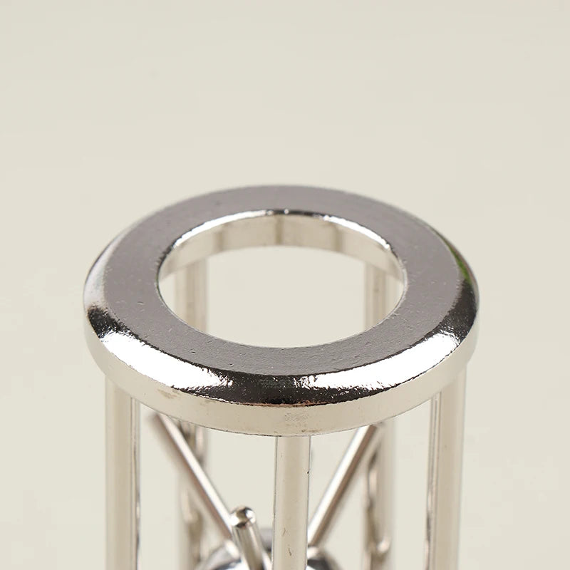 UNMATCHED Metal Cage Star Tooth Brain Teaser, Classic Puzzles High IQ Magic Game for Kids & Adults