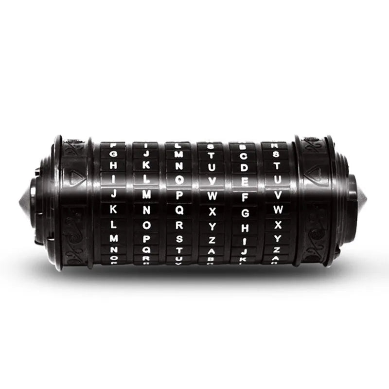 Davinci Code Cryptex Password Lock IQ Brain Puzzle Romantic Funny Gift For Friend Juegos De Ingenio Rompecabezas