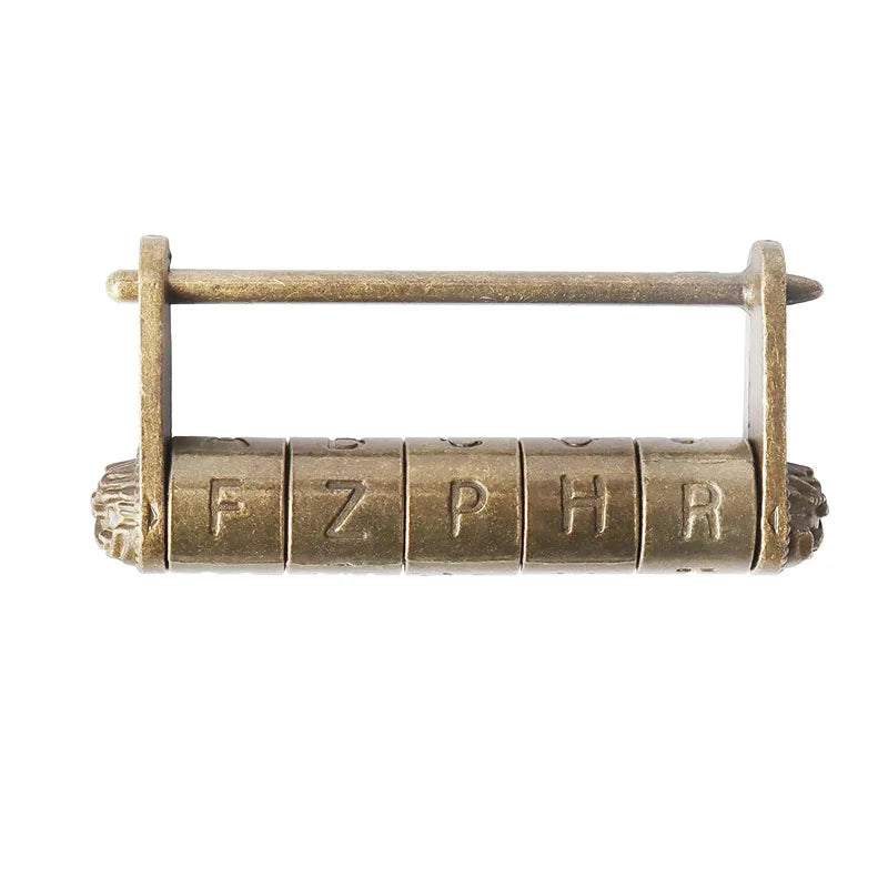 Cryptex Da Vinci Code Puzzle Box With Hidden Compartment For Money Rings Jewelry Creative Romantic Birthday Gifts