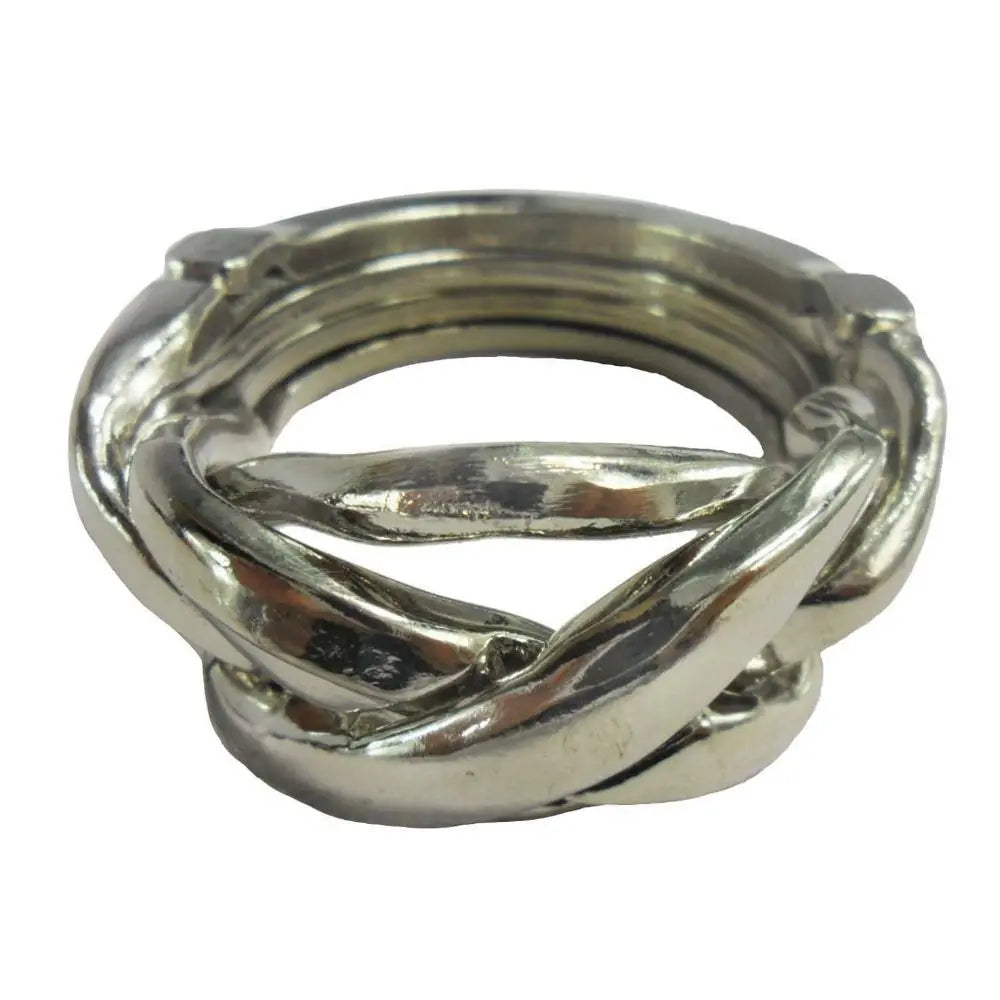 Classic IQ Metal Brain teaser Magic Baffling Puzzles Game Toys for Children Adults