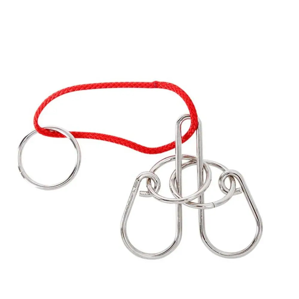 Interlock Toys Children And Adults Brainteasers Games Interactive Games 3D Metal Puzzle Developmental Toys Brain Teaser Puzzles