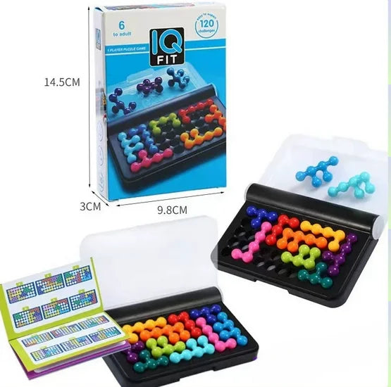 Smart Colour Building Game Smart Board IQ Puzzler Brain Teaser  Stacking  2 Player Parent Child  For Kids