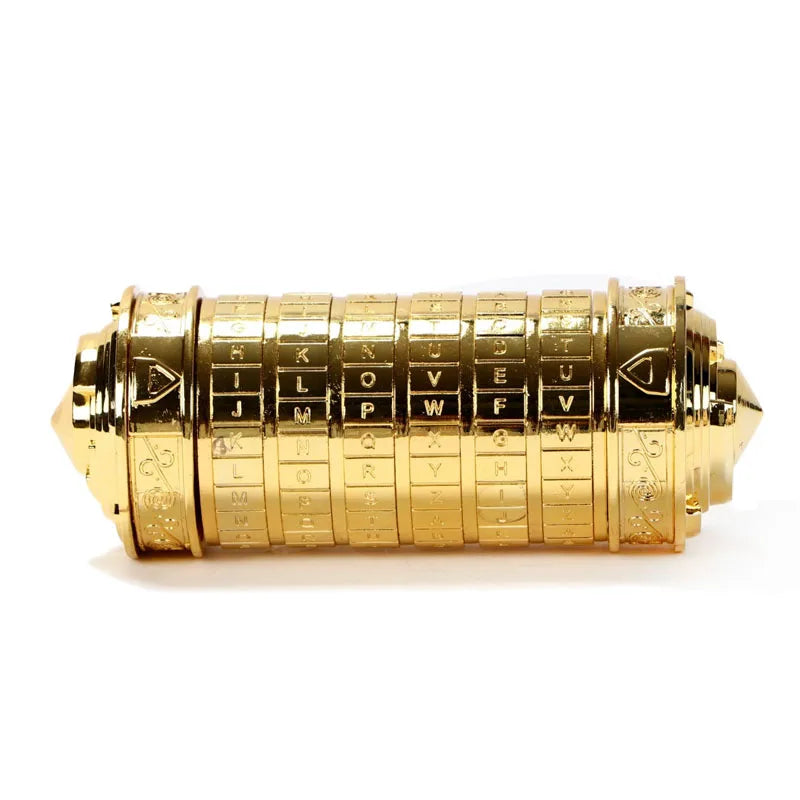 Cryptex Da Vinci Code Puzzle Box With Hidden Compartment For Money Rings Jewelry Creative Romantic Birthday Gifts