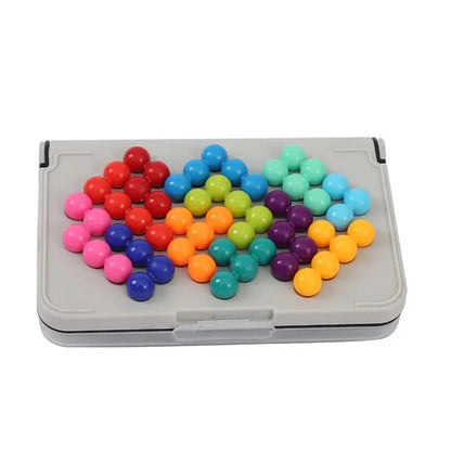 Smart Colour Building Game Smart Board IQ Puzzler Brain Teaser  Stacking  2 Player Parent Child  For Kids