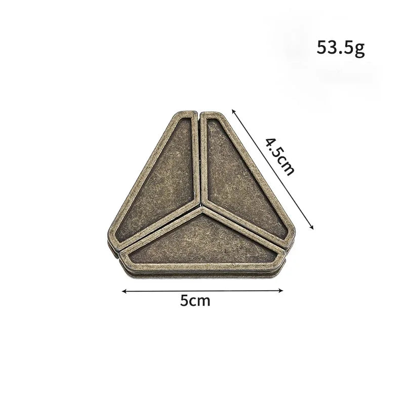 Lock Puzzles Classic IQ Metal Brain teaser Magic Baffling Puzzles Game Toys For Children Adults Funny Gifts Metal Puzzle