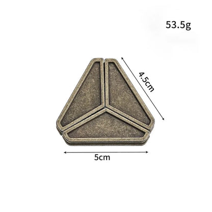 Lock Puzzles Classic IQ Metal Brain teaser Magic Baffling Puzzles Game Toys For Children Adults Funny Gifts Metal Puzzle