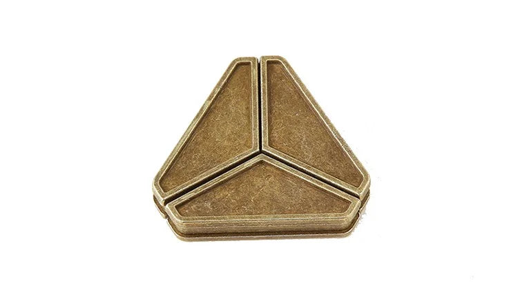 Creative Classic IQ Metal Brain Teaser Magic Baffling Puzzles Game Toys for Children Adults Funny Kids Gifts