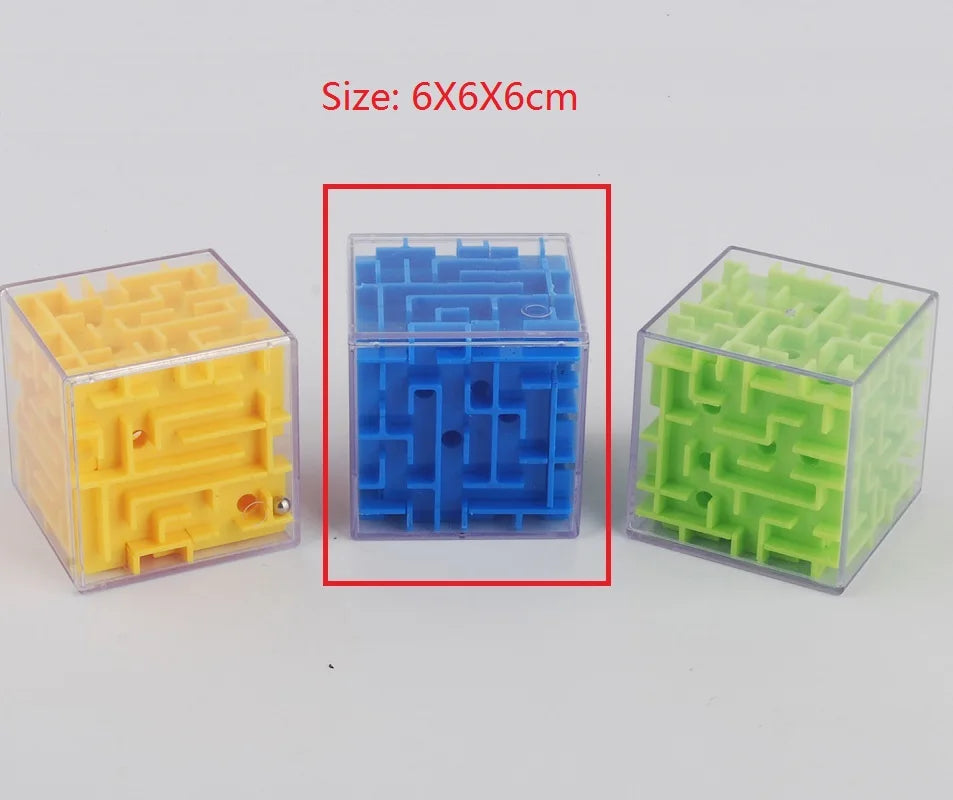 Kids Indoor Magic 3D Maze Ball Puzzle Game Challenge Intelligence & Idea Perplexus Training Learn IQ Toys for Children