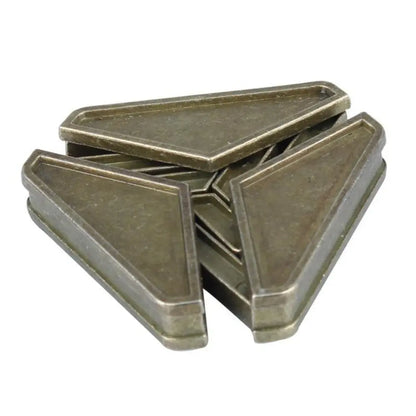 Classic IQ Metal Brain teaser Magic Baffling Puzzles Game Toys for Children Adults