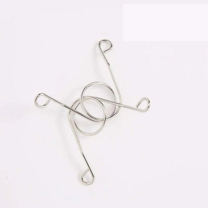 Interlock Toys Children And Adults Brainteasers Games Interactive Games 3D Metal Puzzle Developmental Toys Brain Teaser Puzzles