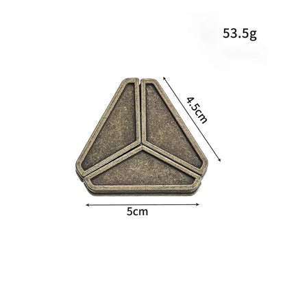 Lock Puzzles Classic IQ Metal Brain teaser Magic Baffling Puzzles Game Toys For Children Adults Funny Gifts Metal Puzzle