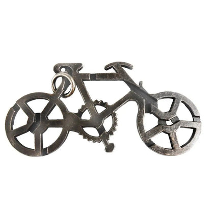 Classic IQ Metal Brain teaser Magic Baffling Puzzle Brainstring Jigsaw Game Unlocking Unlooping Novel Toy for Adult