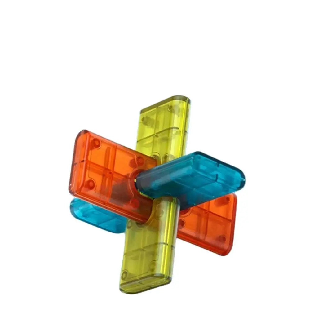 Brain Teaser Puzzles Transparent IQ Brain Teaser Puzzles Unlock Luban Lock Kong Ming Lock IQ Brain Teaser LuBan Lock Gifts