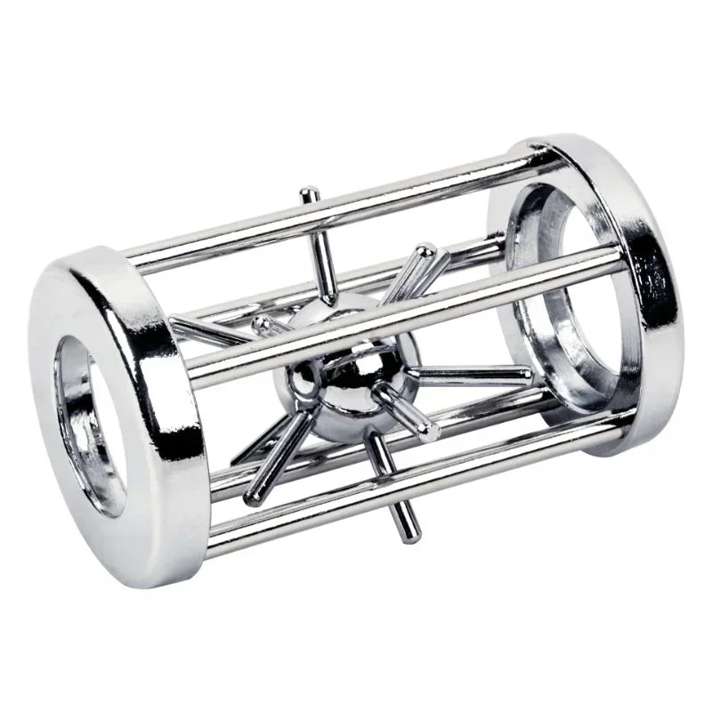 Creative Classic IQ Metal Brain Teaser Magic Baffling Puzzles Game Toys for Children Adults Funny Kids Gifts