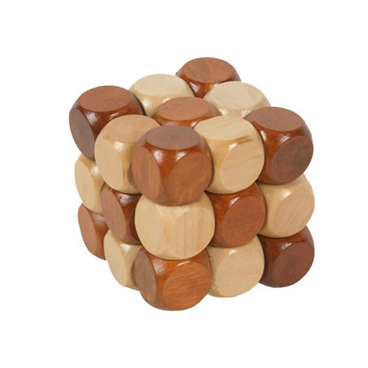 Snake Cube Twist Puzzle LuBan Lock Children Educational Intellectual Toys Wooden Brain Teasers For Kids Adults Best Gifts