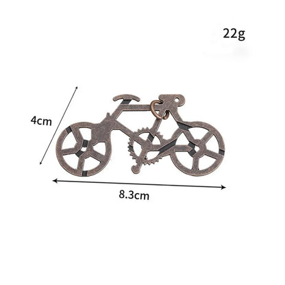 Lock Puzzles Classic IQ Metal Brain teaser Magic Baffling Puzzles Game Toys For Children Adults Funny Gifts Metal Puzzle