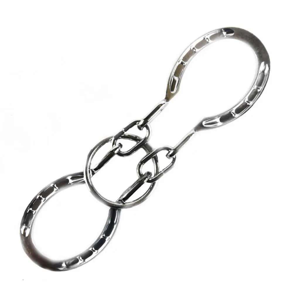 Classic IQ Metal Brain teaser Magic Baffling Puzzle Brainstring Jigsaw Game Unlocking Unlooping Novel Toy for Adult