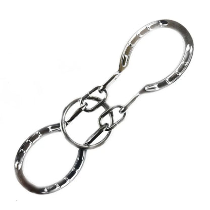 Classic IQ Metal Brain teaser Magic Baffling Puzzle Brainstring Jigsaw Game Unlocking Unlooping Novel Toy for Adult