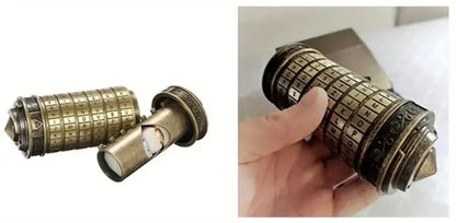 Leonardo Da Vinci Code lock Toys Metal Cryptex Locks for Wedding Gifts Valentine's Day Gifts