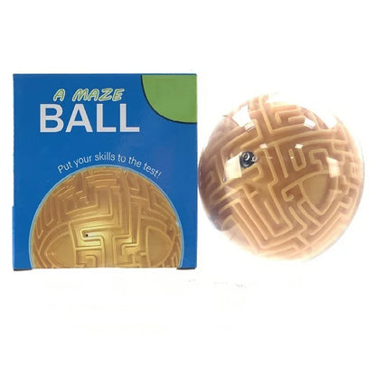 Kids Indoor Magic 3D Maze Ball Puzzle Game Challenge Intelligence & Idea Perplexus Training Learn IQ Toys for Children
