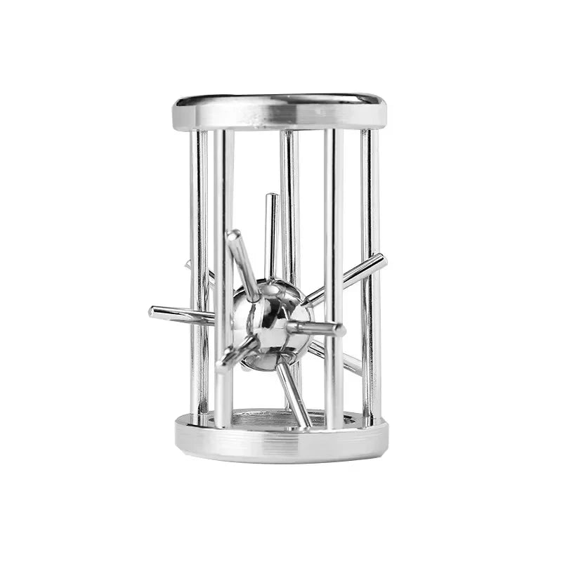 Creative Classic IQ Metal Brain Teaser Magic Baffling Puzzles Game Toys for Children Adults Funny Kids Gifts