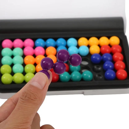 Smart Colour Building Game Smart Board IQ Puzzler Brain Teaser  Stacking  2 Player Parent Child  For Kids