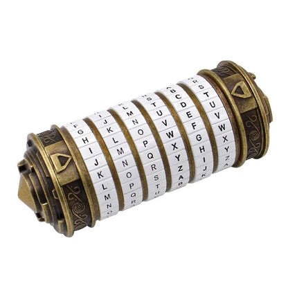 Cryptex Da Vinci Code Puzzle Box With Hidden Compartment For Money Rings Jewelry Creative Romantic Birthday Gifts