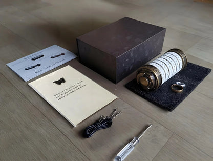 White Da Vinci Code lock Toys Metal Cryptex for Wedding Gifts Valentine's Day Gift Password Escape Room Props Gift Fast Delivery