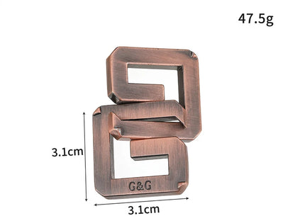Lock Puzzles Classic IQ Metal Brain teaser Magic Baffling Puzzles Game Toys For Children Adults Funny Gifts Metal Puzzle