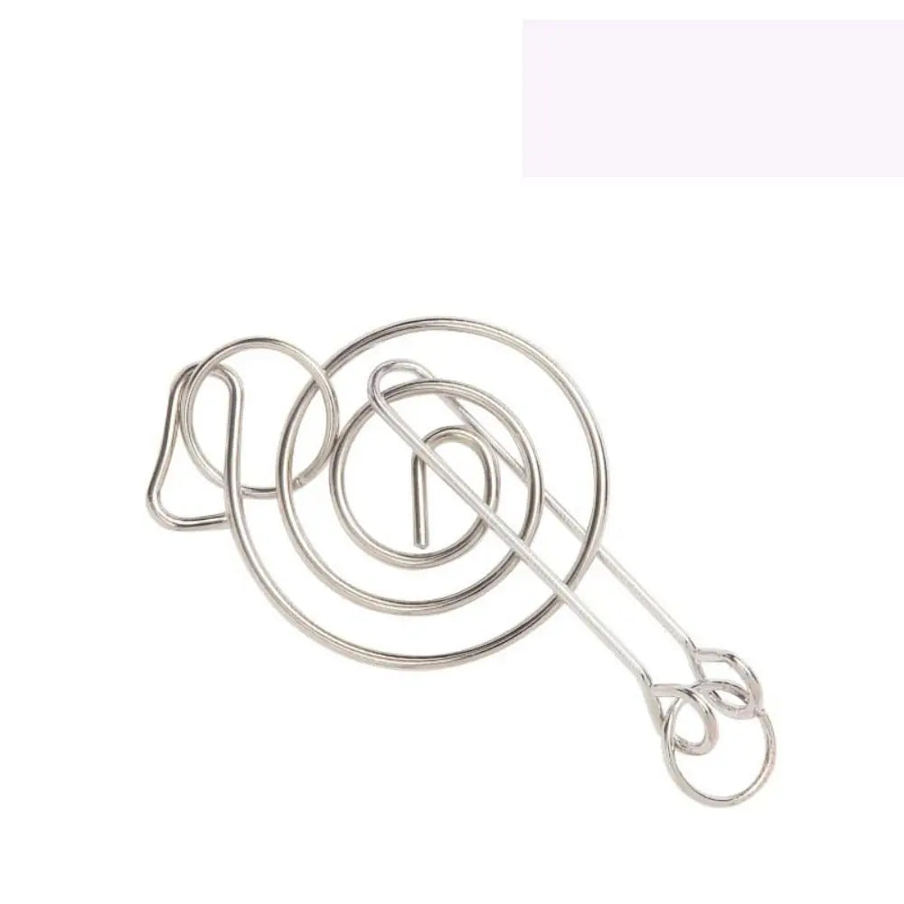 Interlock Toys Children And Adults Brainteasers Games Interactive Games 3D Metal Puzzle Developmental Toys Brain Teaser Puzzles