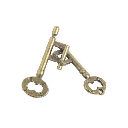 Creative Classic IQ Metal Brain Teaser Magic Baffling Puzzles Game Toys for Children Adults Funny Kids Gifts