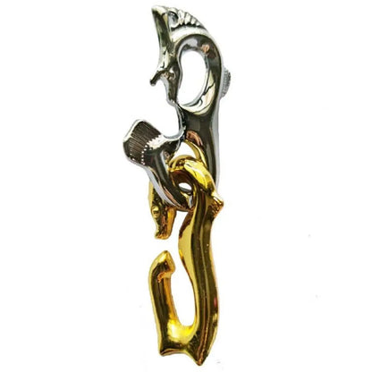 Classic IQ Metal Brain teaser Magic Baffling Puzzles Game Toys for Children Adults