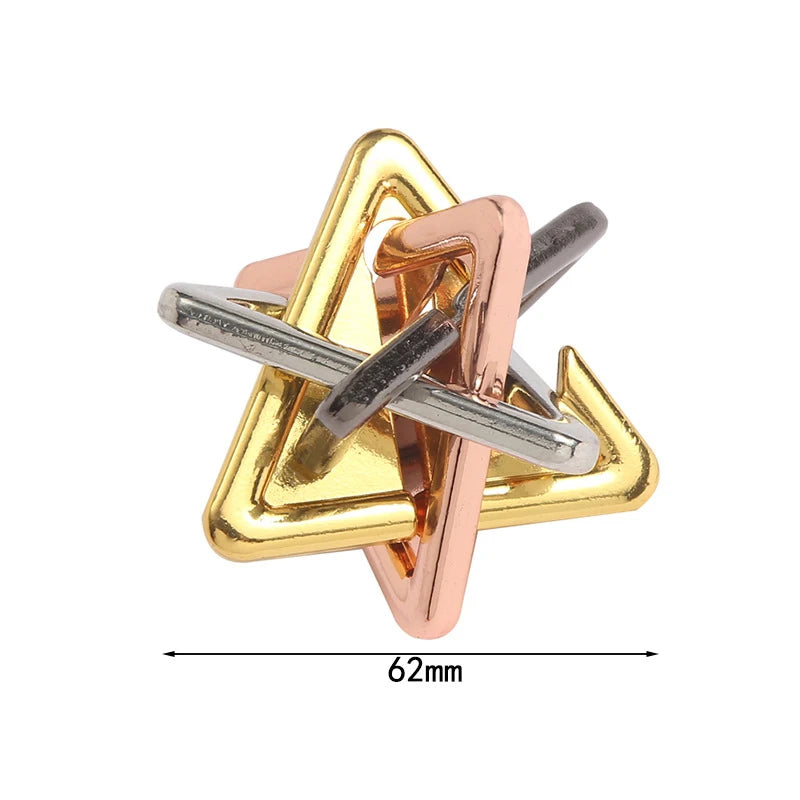 9Pcs Set Puzzle lock Unlock Rompecabezas Metalico Iq Brain Teaser Games For Adults Kids Juegos De Ingenio Y Destreza