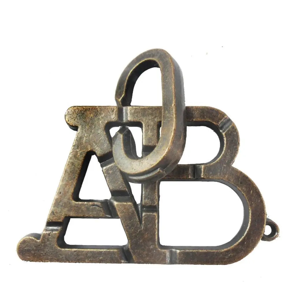 Classic IQ Metal Brain teaser Magic Baffling Puzzles Game Toys for Children Adults