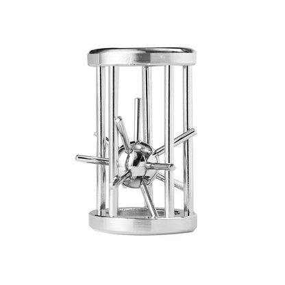 Creative Classic IQ Metal Brain Teaser Magic Baffling Puzzles Game Toys for Children Adults Funny Kids Gifts