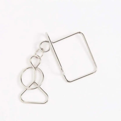 Interlock Toys Children And Adults Brainteasers Games Interactive Games 3D Metal Puzzle Developmental Toys Brain Teaser Puzzles