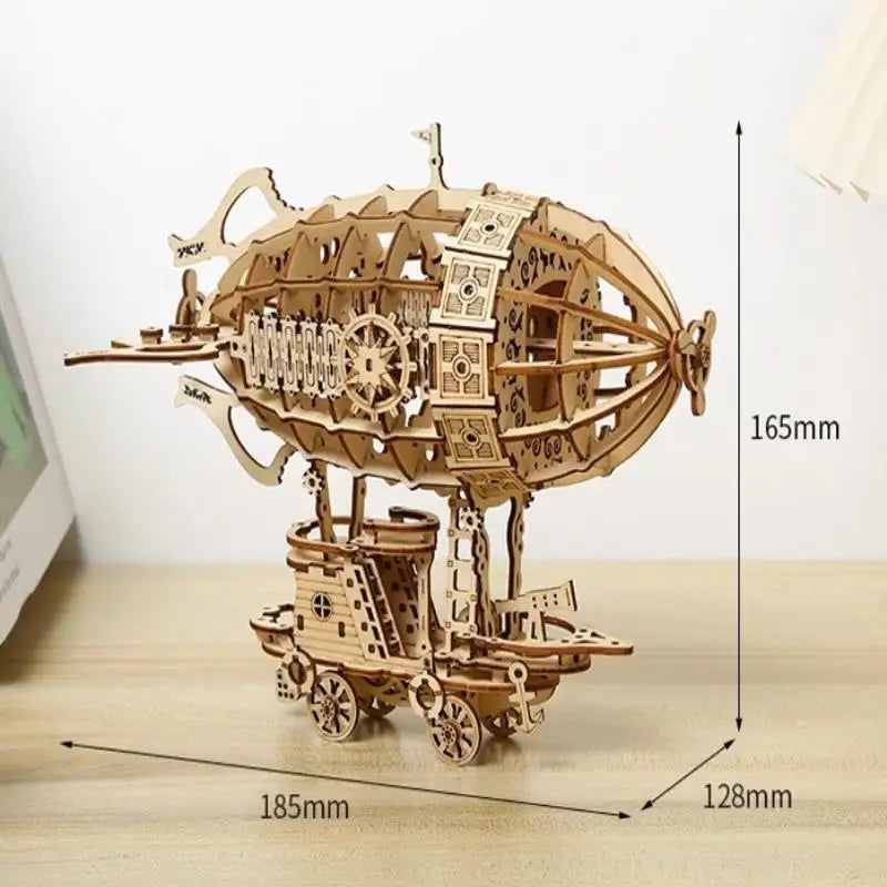 DIY 3D Wooden Puzzle - Set of Mechanical Puzzles Spiral Marble Run Toy for Adult and Teen Builders