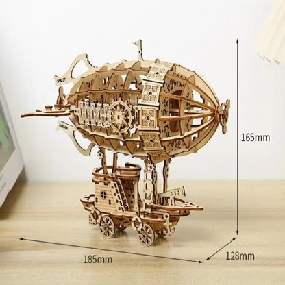 DIY 3D Wooden Puzzle - Set of Mechanical Puzzles Spiral Marble Run Toy for Adult and Teen Builders