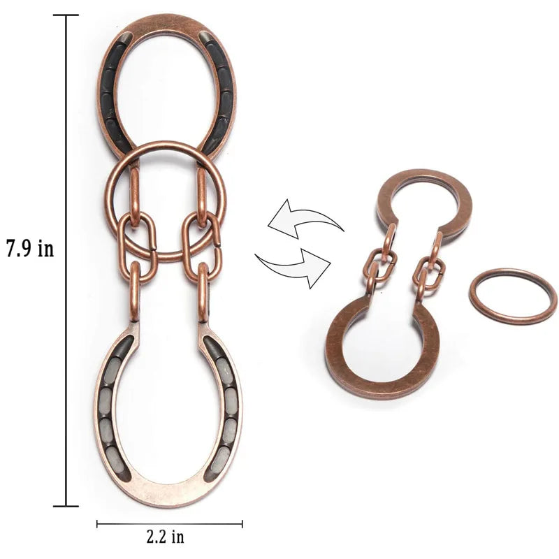 3PCS Metal Disentanglement Puzzles for Adults Kids Highly Difficult Brain teaser Games Horseshoe Lock IQ Test Educational Toys