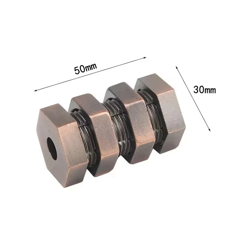 Creative Classic IQ Metal Brain Teaser Magic Baffling Puzzles Game Toys for Children Adults Funny Kids Gifts