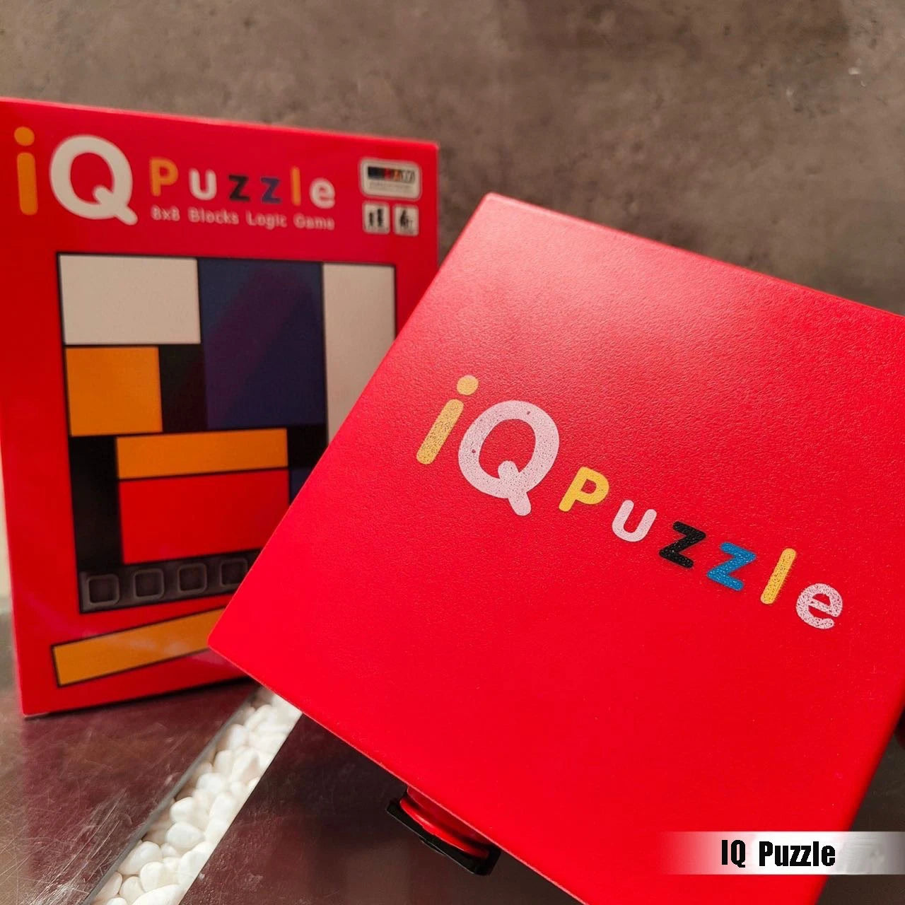 88 Challenges IQ Puzzle Building Blocks - Cognitive Skills Brain Training Game Mondrian Blocks Educational Toy for Kids