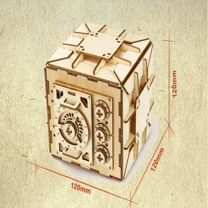 DIY 3D Wooden Puzzle - Set of Mechanical Puzzles Spiral Marble Run Toy for Adult and Teen Builders