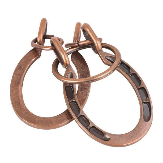 Magic IQ Metal Horseshoe Cast Brain Teaser Puzzle Disentanglement Juggling Tricks Educational Toys For Kids Boys Girls